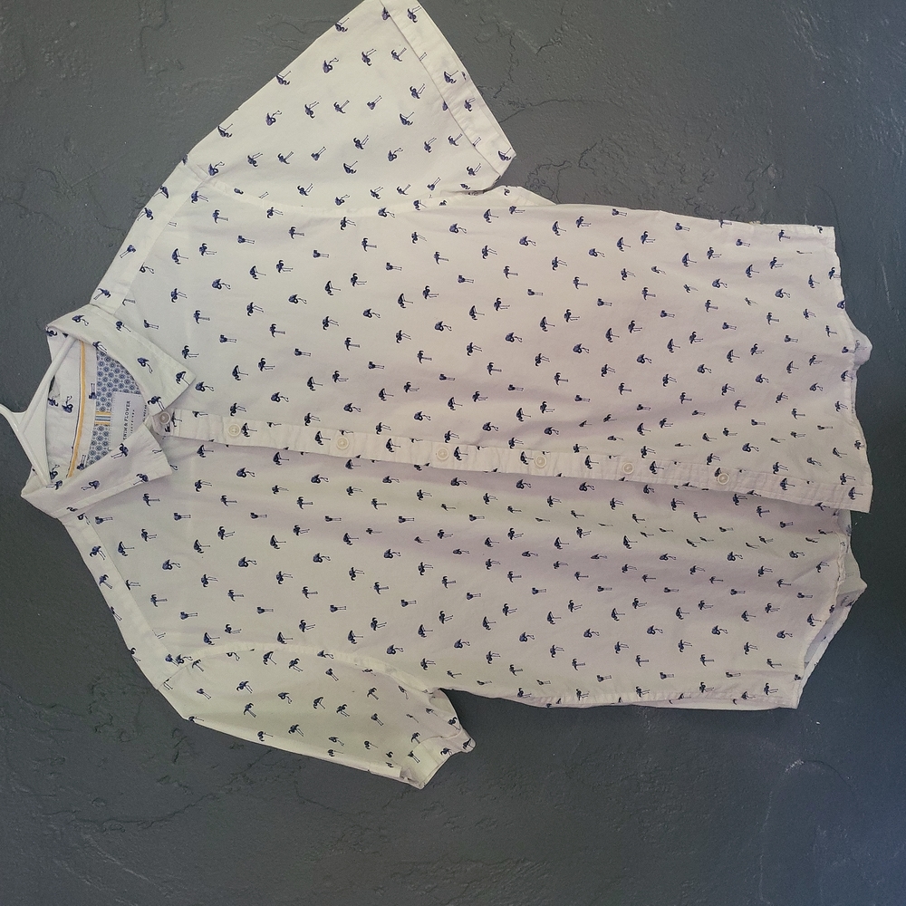Denim & Flower XL white